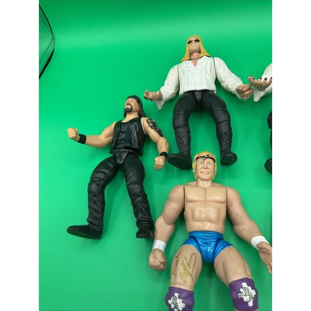 Vintage 1998 JAKKS Pacific Wrestler Figure Lot Of 5.SEE DESCRIPTION - Picture 4 of 7